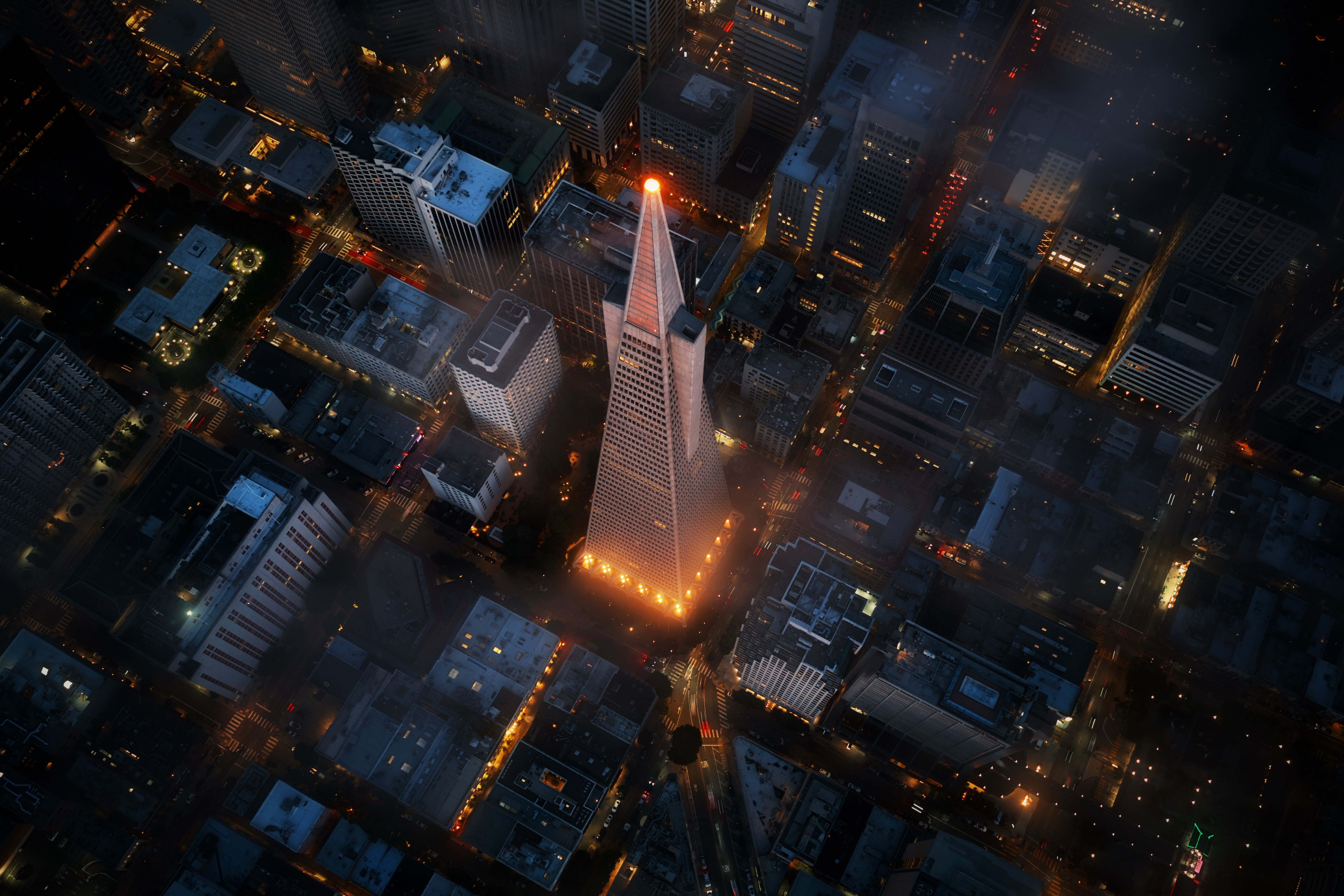 Pyramid Beacon, Transamerica Pyramid