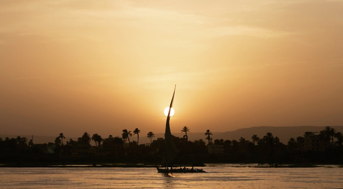 Sunset Sailing, Nile River